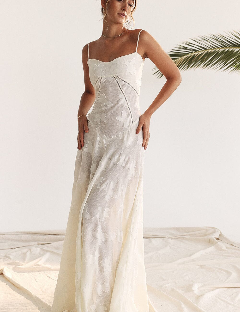 Serena - Vestido longo elegante para casamentos e eventos