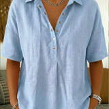 Vanessa | Blusa com colarinho refinado