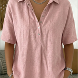 Vanessa | Blusa com colarinho refinado