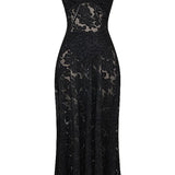 Serena - Vestido longo elegante para casamentos e eventos