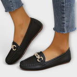 Cristina - Mocassins de pele