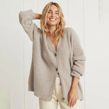 Bea - Cardigan Elegante de Caxemira