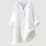 Blusa de Linho Leve e Confortável para Mulher