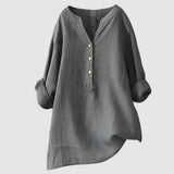Blusa de Linho Leve e Confortável para Mulher