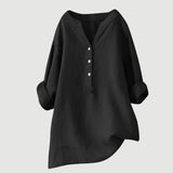 Blusa de Linho Leve e Confortável para Mulher