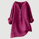 Blusa de Linho Leve e Confortável para Mulher
