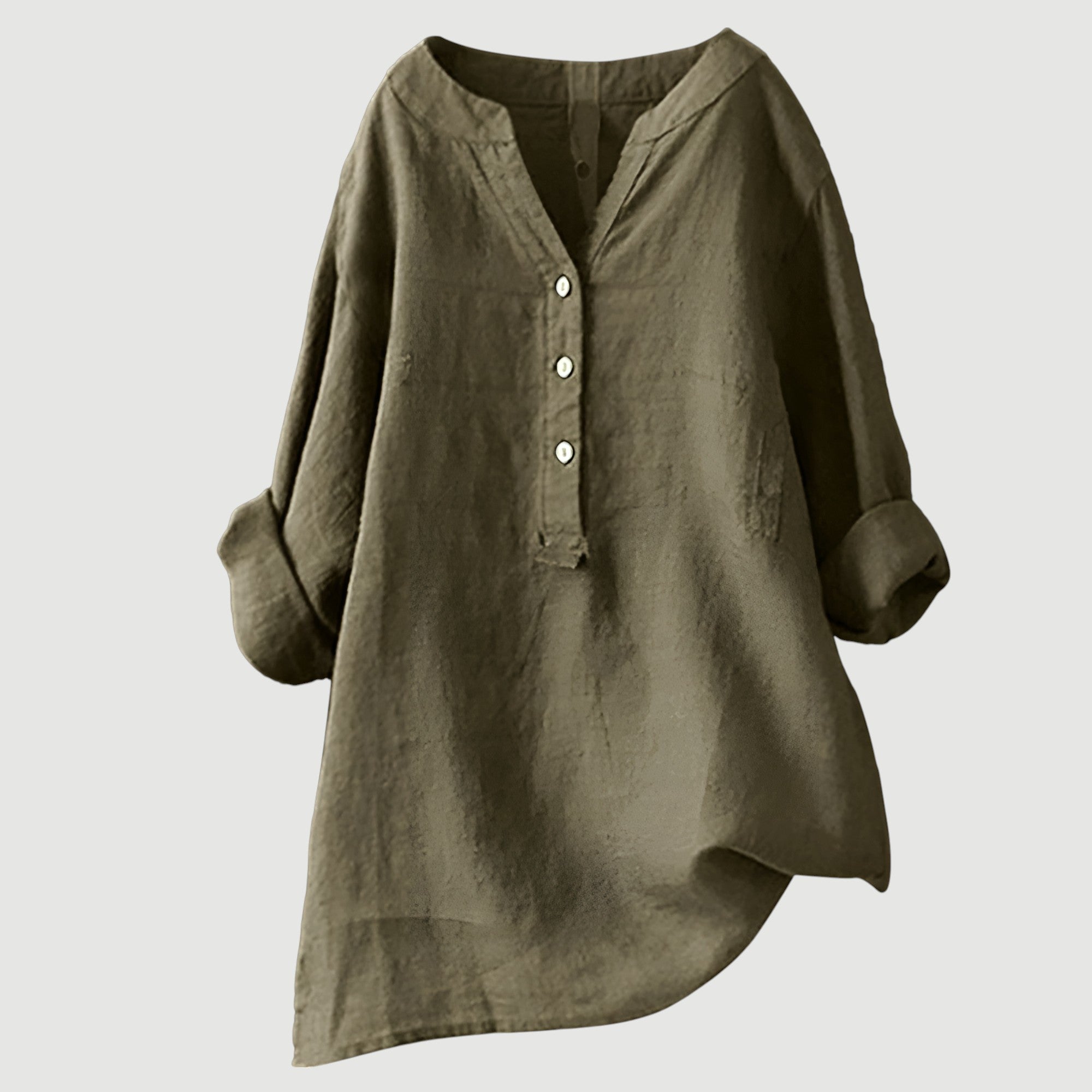 Blusa de Linho Leve e Confortável para Mulher