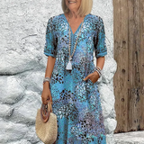 Susana - Vestido elegante de verão