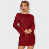 Constança - Vestido de lantejoulas